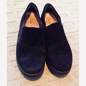 Clarks Artisan Suede Slip-On Loafer